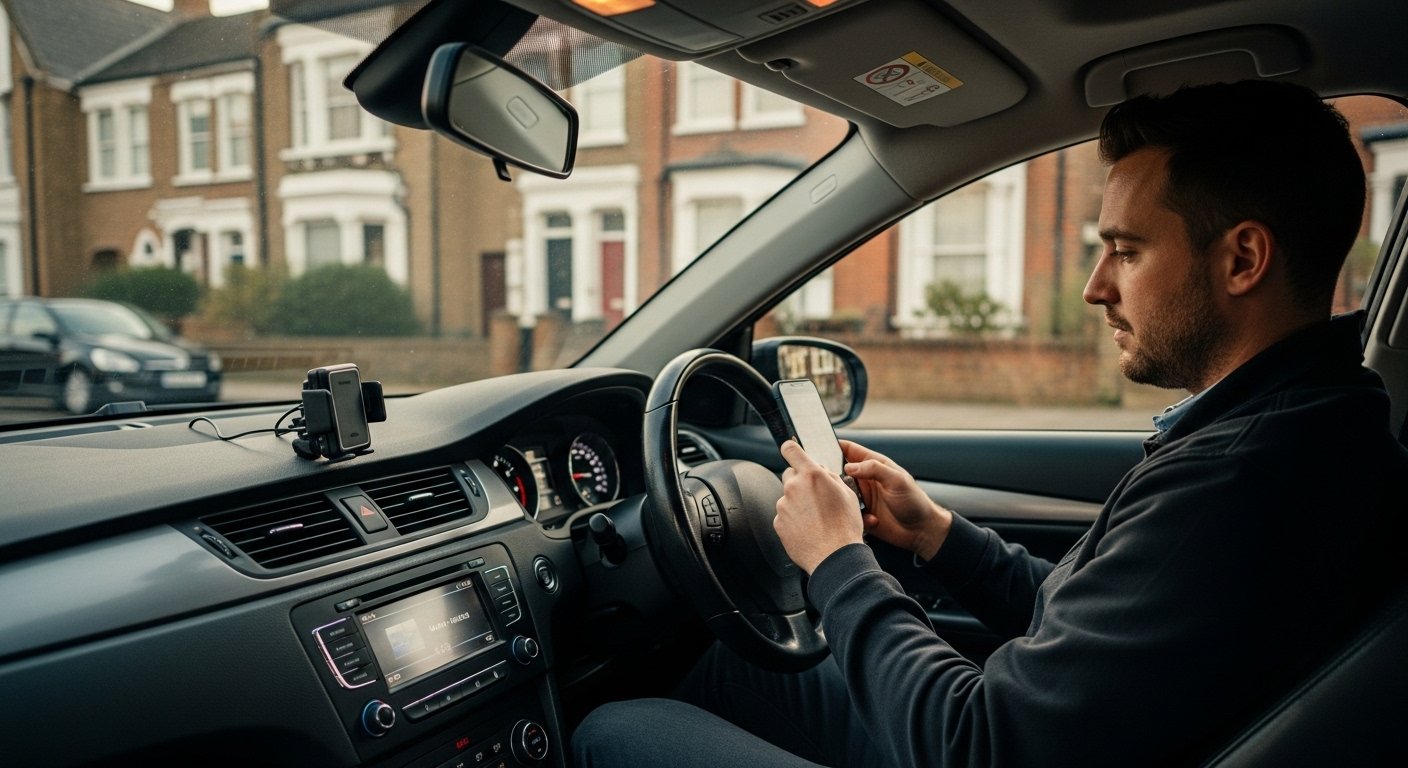 Mileage Tracking installed on a residential property